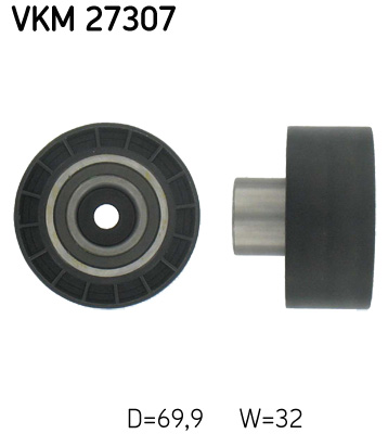 SKF Vezetőgörgő, vezérműszíj VKM27307_SKF